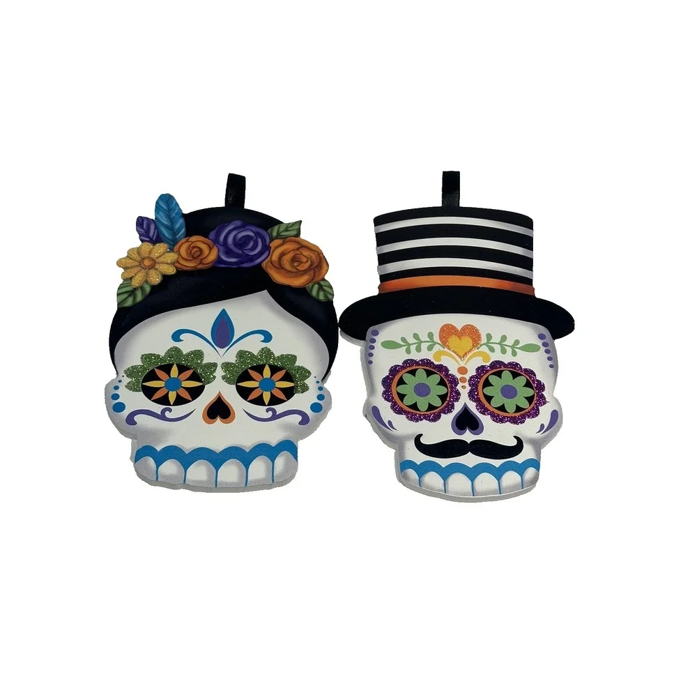 hanging‎ sugar skull home decor halloween